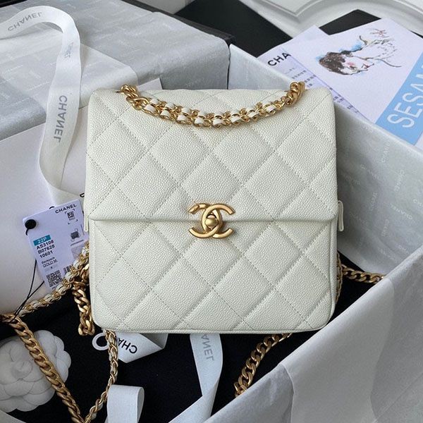 Sold out Chanel backpack replica CC mark shx64073