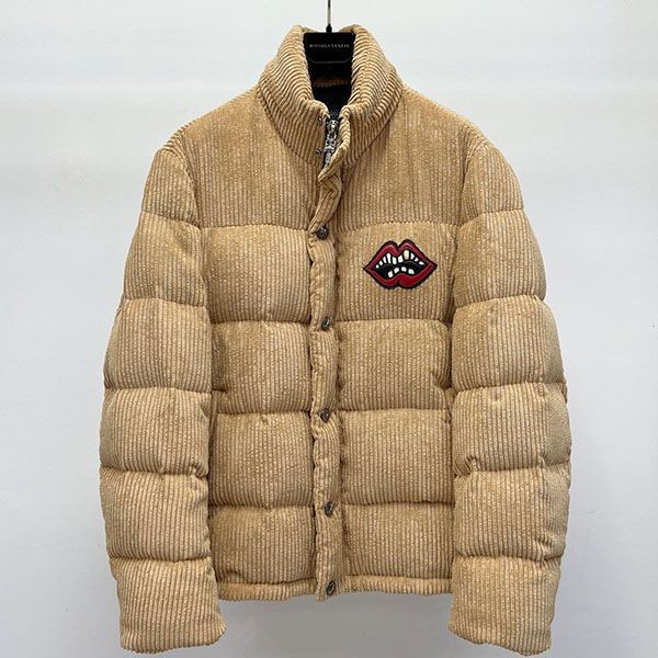 Popularity rising CHROME HEARTS Corduroy Down Jacket Replica Kub78067