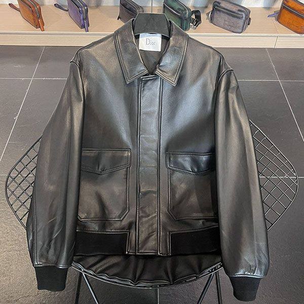 Very popular Dior leather jacket copy dep96300