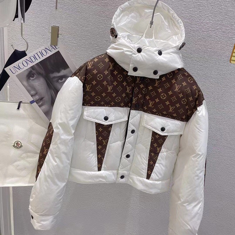 Love at first sight? Louis Vuitton down jacket replica Monogram reversible vua59844