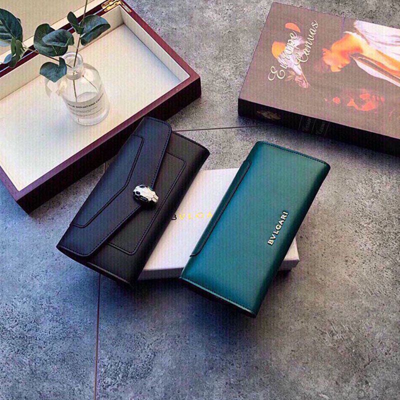 21AW New Bulgari Serpenti Forever Large Wallet Replica Bua98013