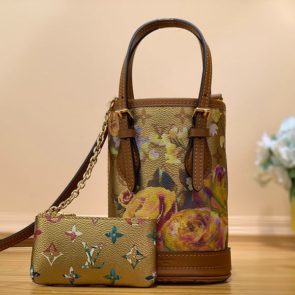 Cute Louis Vuitton Nano Basket Shoulder Bag Replica M81724 Cute Louis Vuitton Nano Basket Shoulder Bag Replica M81724