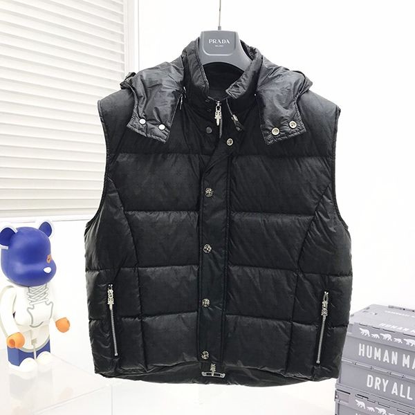 Classic Chrome Hearts copy TEENAGE KICKS down vest Kuj74921