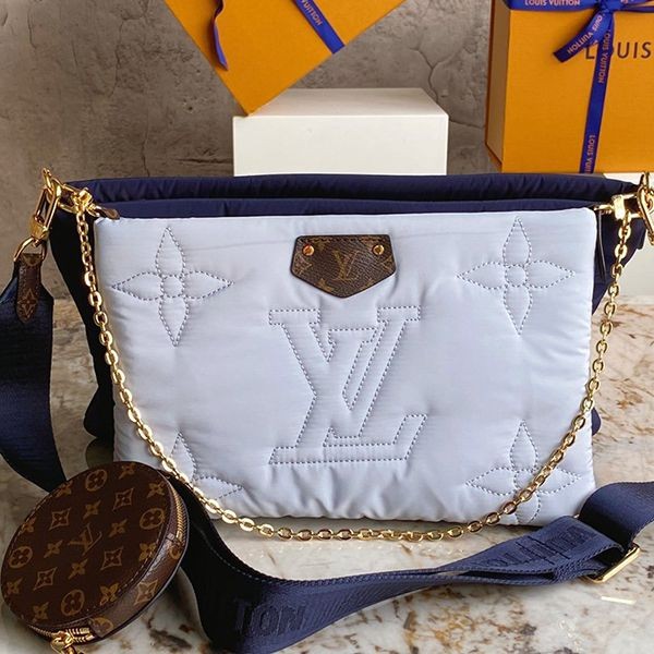 Lowest price challenge Louis Vuitton Maxi Multi Pochette Shoulder Bag Replica M58977 Lowest price challenge Louis Vuitton Maxi Multi Pochette Shoulder Bag Replica M58977