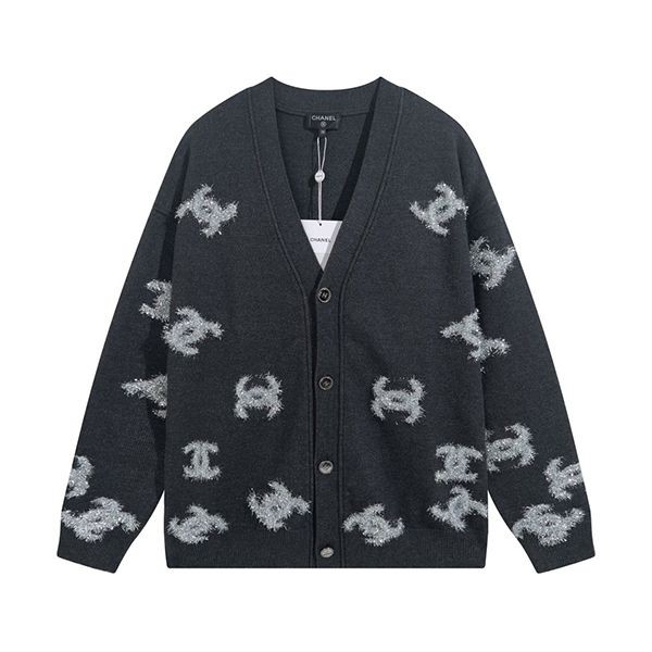 Chanel cardigan sweater copy fashionable? shh79318