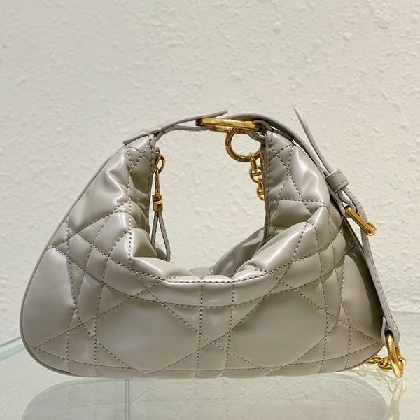 Very popular!! New color Dior gray Caro handbag replica dex38493