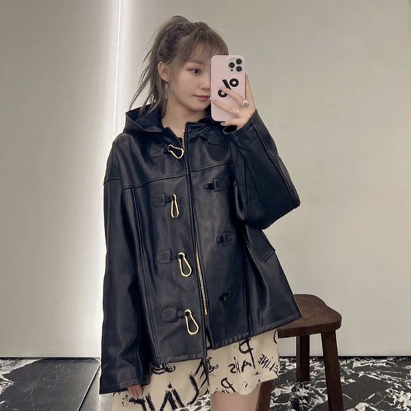 No.1 Popular Celine Leather Biker Jacket Replica Cet18559