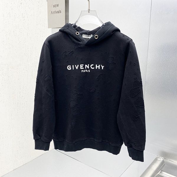 Rapidly Growing in Popularity [Givenchy Fake] Light Pink Reverse Logo Hoodie jig77126