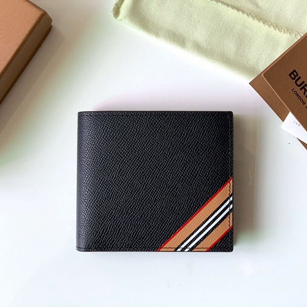 Burberry Replica Bi-fold Wallet Black 8033072 Sold Out