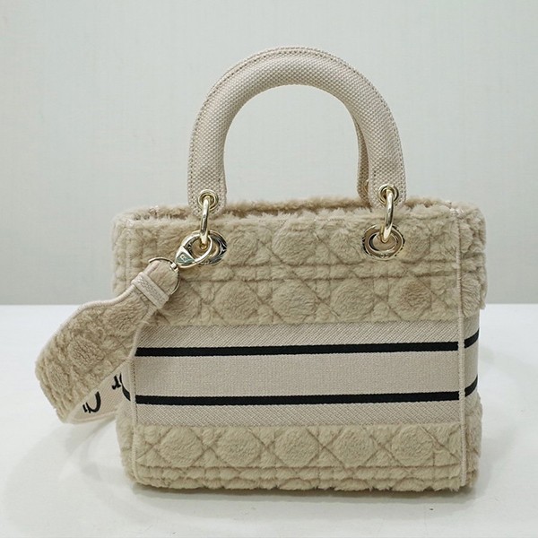 Lady Dior D-Lite Medium Bag Fluffy, Sold Out, Fake, deb82824