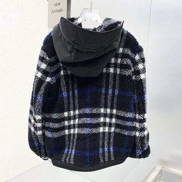 Burberry Monogram Fleece Jacquard Hooded Top - Sold Out - Replica Baf60357