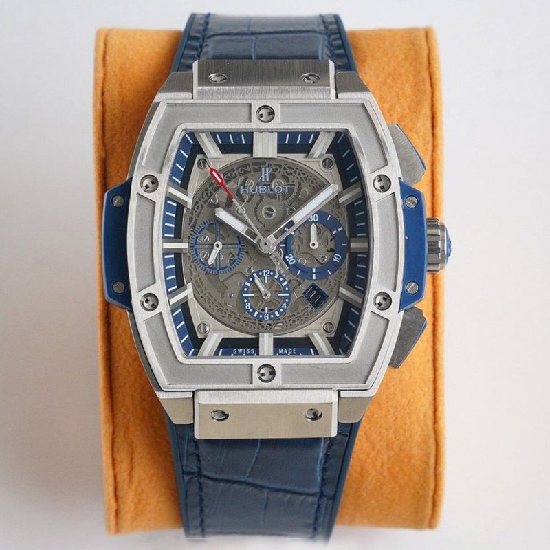 21-22AW Hublot Spirit of Big Bang Titanium Blue Replica 641.NX.7170.LR hui72259