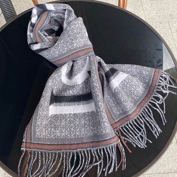 The hot topic! Loewe wool logo scarf copy loc53794