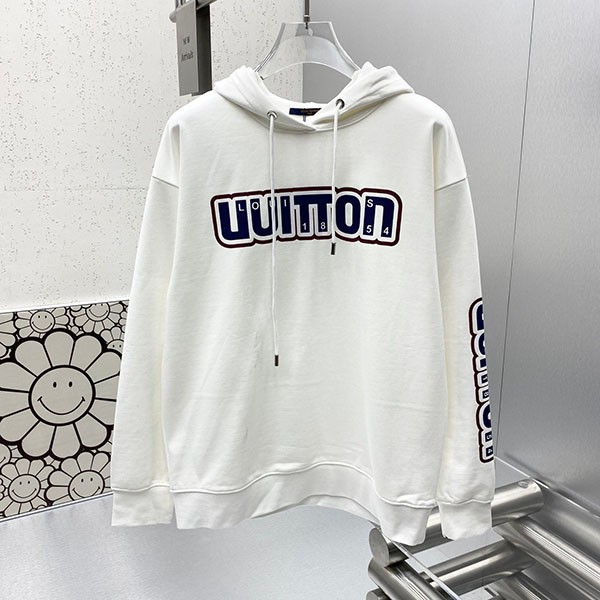 Louis Vuitton LV Print Hoodie Super Replica vue96880