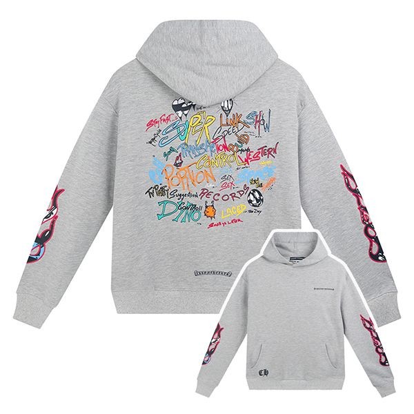 Very popular! High quality chrome hearts replica hoodie??? Kuv89402