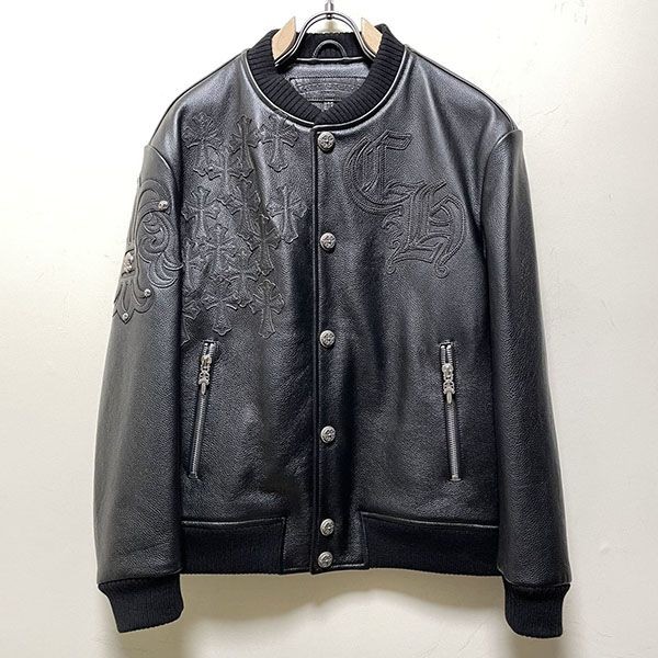 ☆Super popular☆Chrome Hearts Leather Inspired Jacket Replica Kuq54426