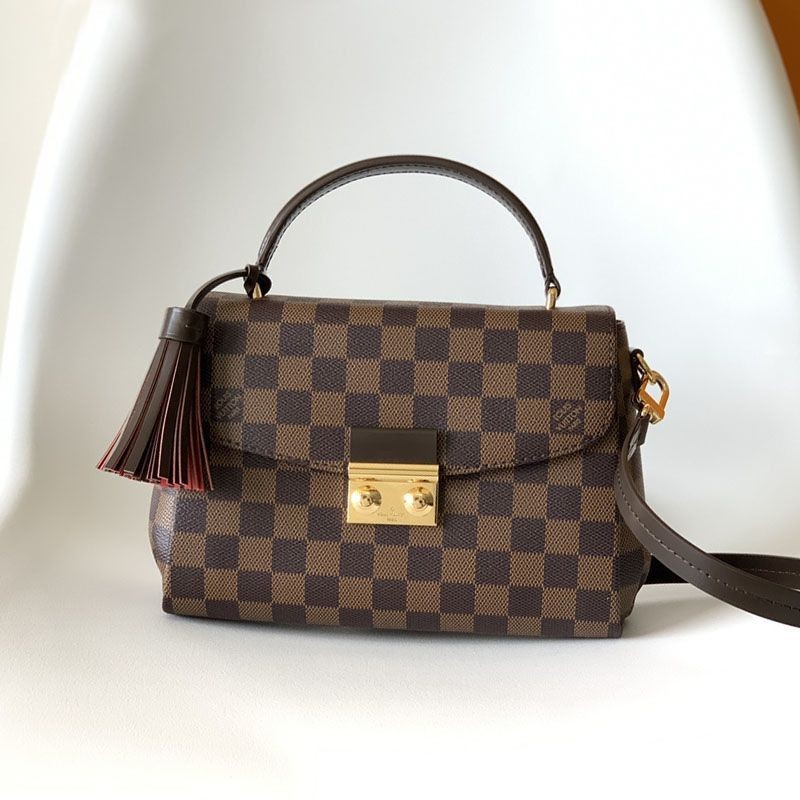 Very popular!! New color? Louis Vuitton Croisette bag replica Damier N53000 Very popular!! New color? Louis Vuitton Croisette bag replica Damier N53000