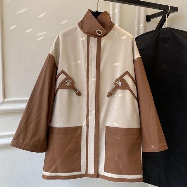 Love at first sight? Hermes detail leather jacket copy eri95016 Love at first sight? Hermes detail leather jacket copy eri95016