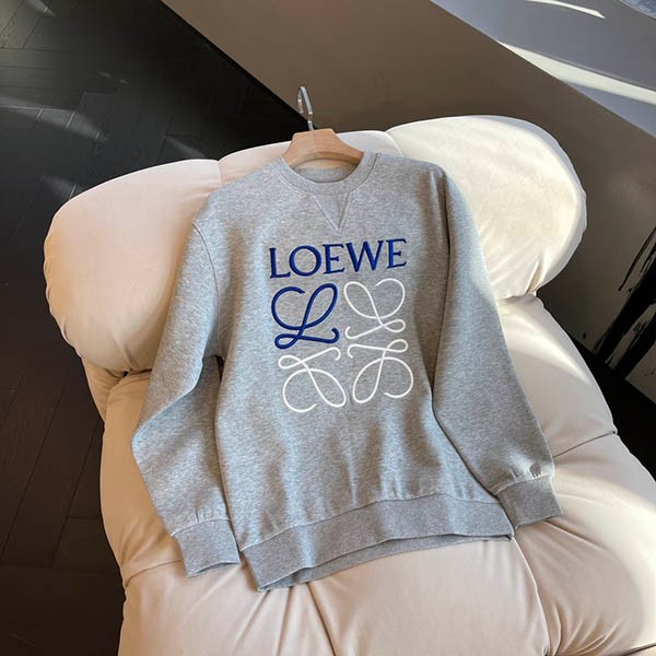 Very popular: Loewe replica anagram logo cotton sweatshirt log81560