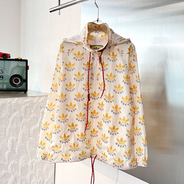 [Gucci x Adidas] Zip jacket with copy zipper gut97009