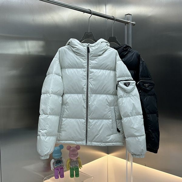 ☆Super popular☆Prada replica white down jacket puf06049