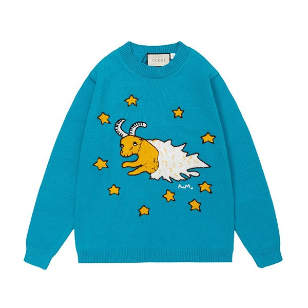 Gucci knit long sleeve sweater replica guk90755