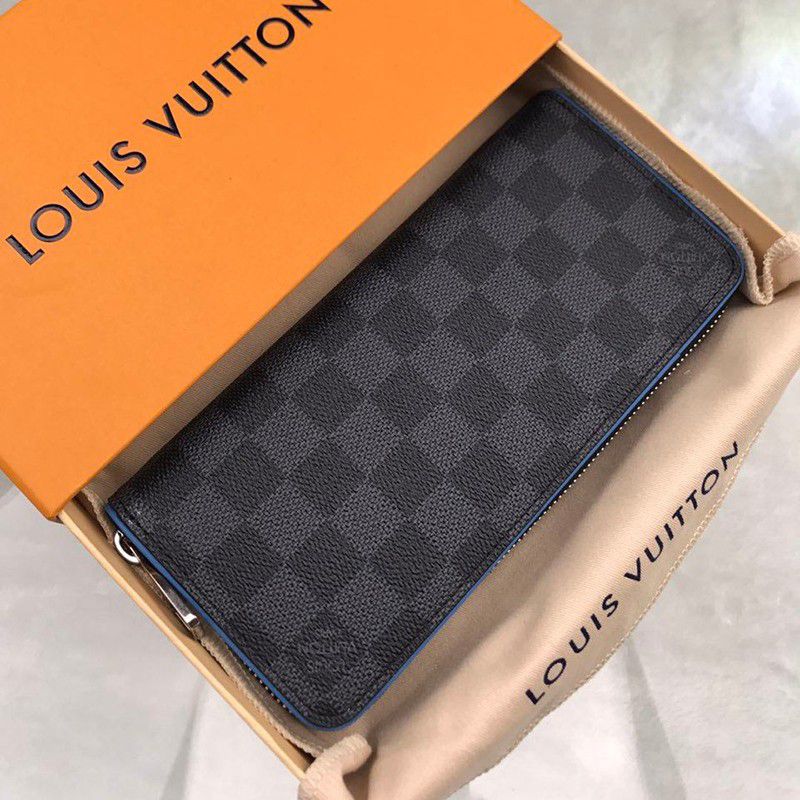 [Not available in Japan] Louis Vuitton Long Wallet Damier Zippy Wallet Replica vua66630