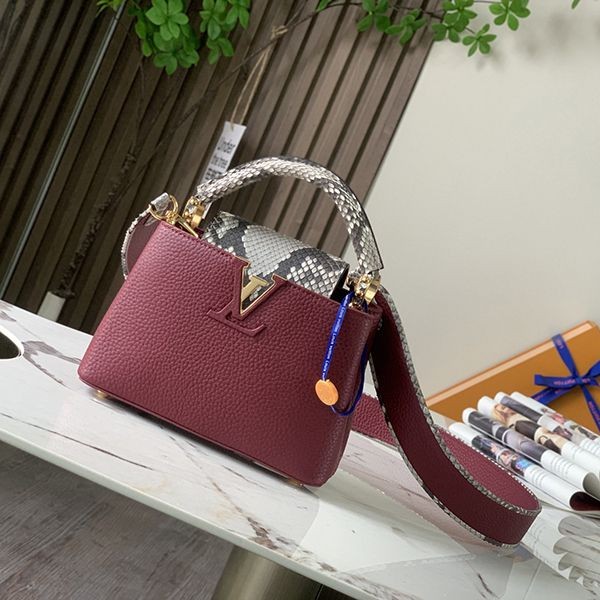 No. 1 in cumulative sales! Louis Vuitton Capucines MINI Replica Handbag N96467 No. 1 in cumulative sales! Louis Vuitton Capucines MINI Replica Handbag N96467