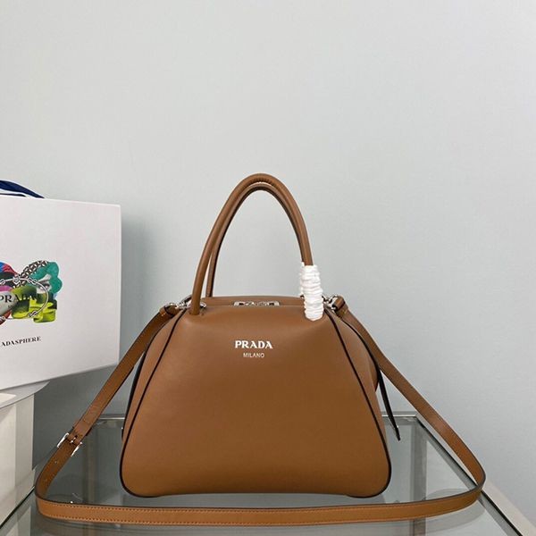 Hard to find Prada small brushed leather handbag replica 1BA366ZO6F03AL Hard to find Prada small brushed leather handbag replica 1BA366ZO6F03AL