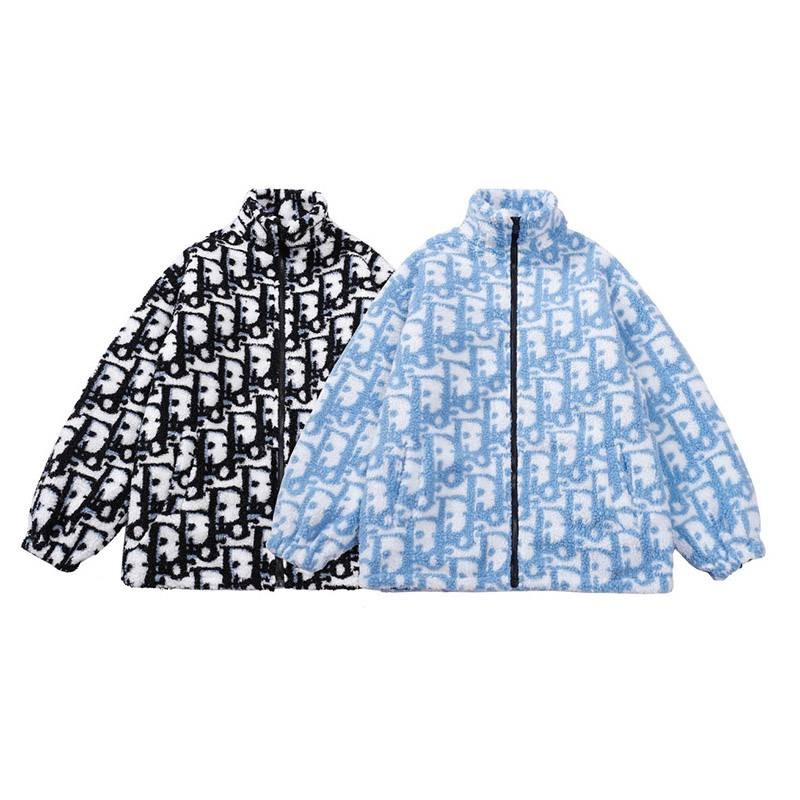 ★Popular in Japan! New Arrival [Used by many celebrities] Dior wool cashmere fleece blouson in 2 colors dex77556