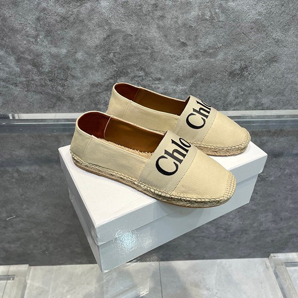 Free shipping Chloe copy "woody" flat espadrilles CHC21U447R4101