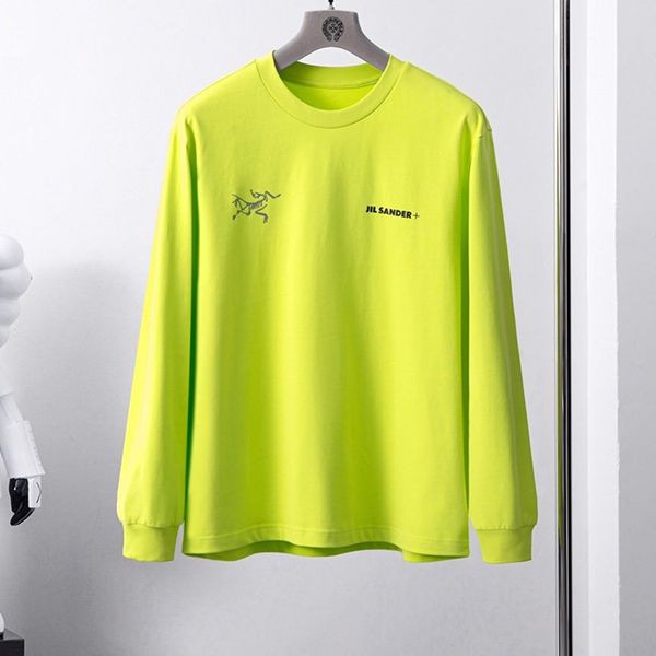 Very popular!! New color Jil Sander logo hoodie sweatshirt fake Jim13369