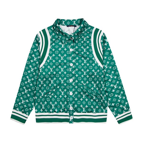 Love at first sight? Louis Vuitton green monogram jacket replica vuc51048