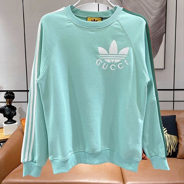 New Spring Adidas x Gucci Replica Cotton Sweatshirt guh97399 New Spring Adidas x Gucci Replica Cotton Sweatshirt guh97399