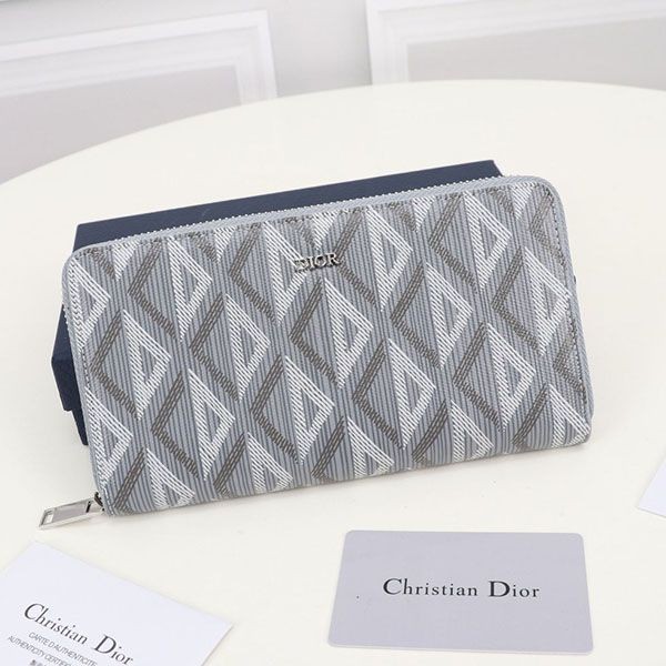 Very popular!! New color Dior round zip long wallet replica dej75812