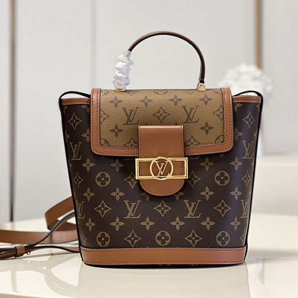 Extremely rare! Louis Vuitton Dauphine backpack replica M45142 Extremely rare! Louis Vuitton Dauphine backpack replica M45142