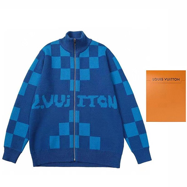 Louis Vuitton Damier knit jacket replica vur44223