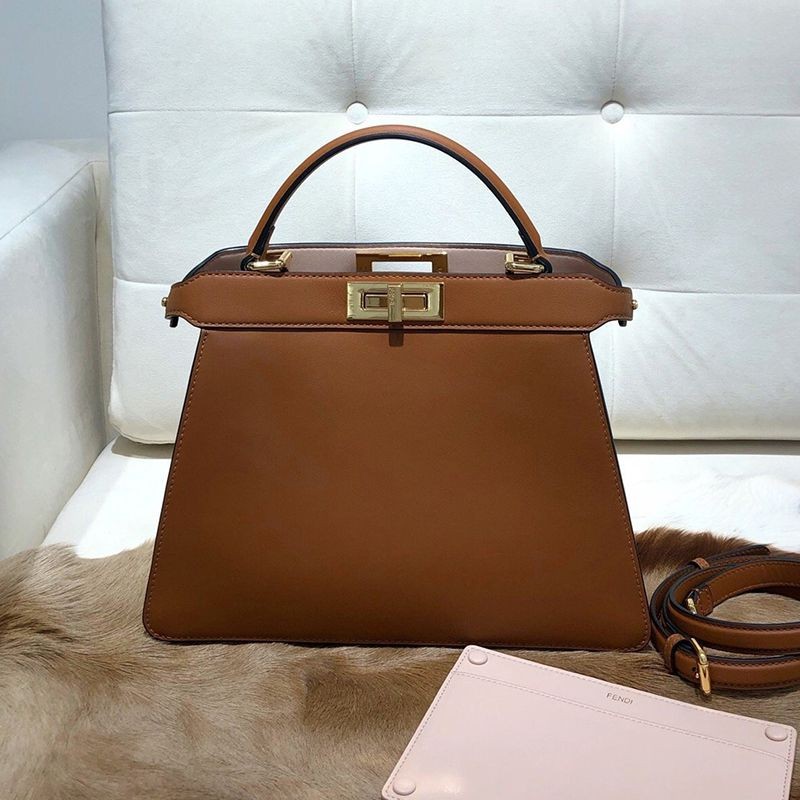 No.1 Popular Fendi Peekaboo I See You Replica Medium Leather Bag fen96640 No.1 Popular Fendi Peekaboo I See You Replica Medium Leather Bag fen96640