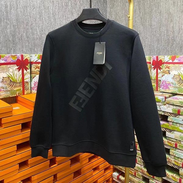 New Fendi hoodie on sale, black knit sweatshirt, fake few41423 New Fendi hoodie on sale, black knit sweatshirt, fake few41423