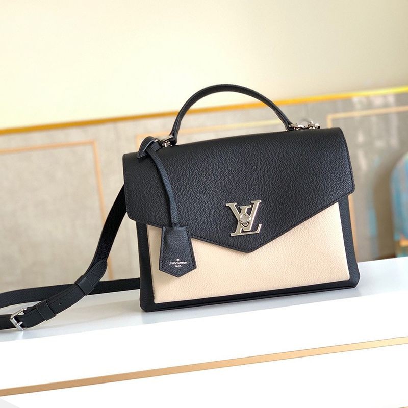 [Tax included] Louis Vuitton My Lock Me Replica ★ 2way handbag shoulder bag ★ Vanilla Black M54878