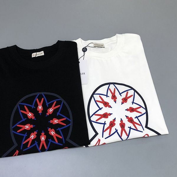 Super Hot Topic! Moncler Logo Print T-Shirt Replica 2 Colors moq71657