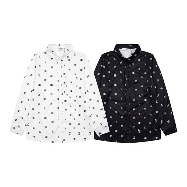 No. 1 in cumulative sales! Chanel Coco Mark logo long sleeve top, imitation, 2 colors, shb76400