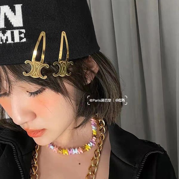 [CELINE] Trim Off Hair Clip Pin Copy Fashionable? Ceq54668