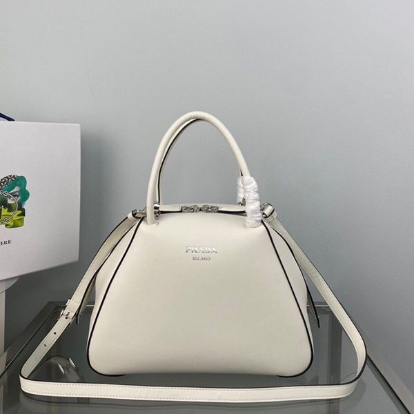New Spring Collection Prada Small Brushed Leather Handbag Replica 1BA366ZO6F03AJ New Spring Collection Prada Small Brushed Leather Handbag Replica 1BA366ZO6F03AJ