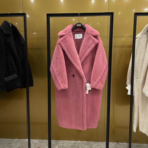 Max Mara TEDDY Teddy Bear Icon Coat Replica Pink maf01633 Max Mara TEDDY Teddy Bear Icon Coat Replica Pink maf01633