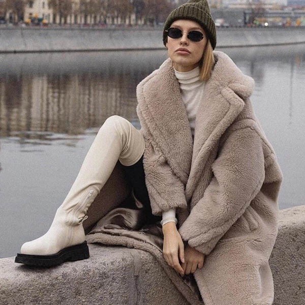 Popularity rising rapidly Max Mara fake TEDDY Teddy Bear Icon Coat Gray maj96325 Popularity rising rapidly Max Mara fake TEDDY Teddy Bear Icon Coat Gray maj96325