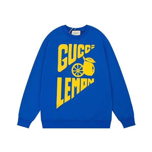 Super Hot Topic! Gucci Printed Cotton Sweatshirt Replica gue79209 Super Hot Topic! Gucci Printed Cotton Sweatshirt Replica gue79209