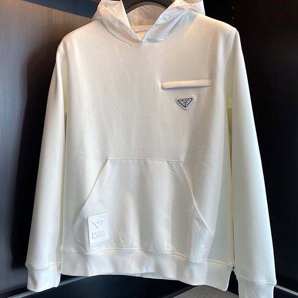 No.1 Popular Prada Jersey & Linylon Parka Replica puk92777