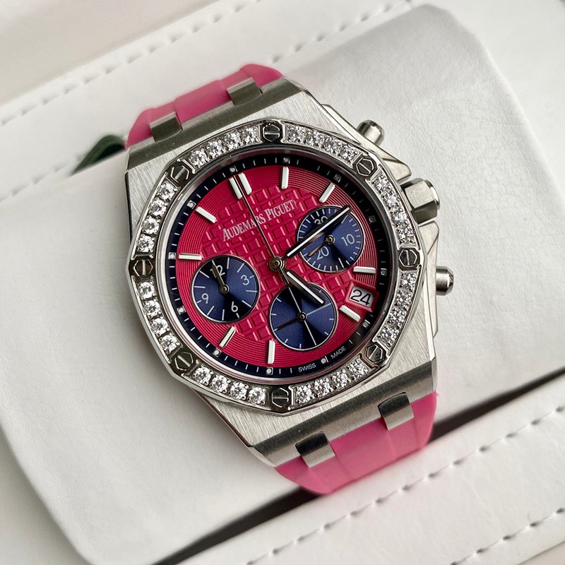 Audemars Piguet Royal Oak Replica Diamond Chrono 37mm 26231ST.ZZ.D069CA.01