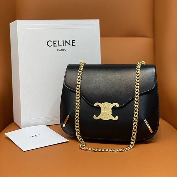 Celine Chain Busas Triomphe Replica Black 199273BF Celine Chain Busas Triomphe Replica Black 199273BF